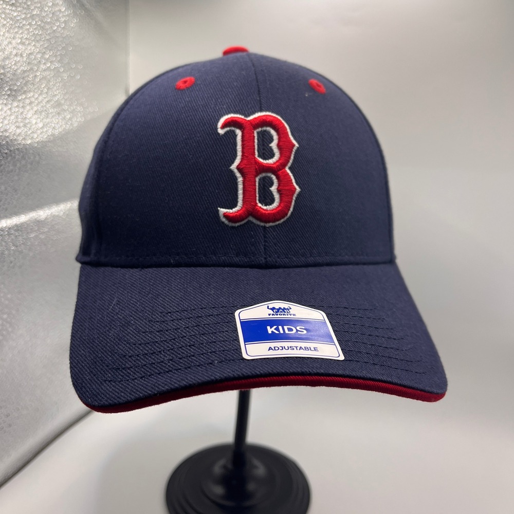 Fan Favorite Boston Red Sox Hat Kids Navy Blue NEW Snapback MLB Baseball Cap